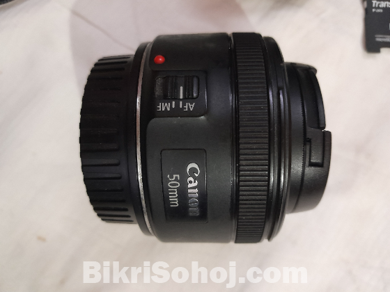 CANON 600d 50MM prime lens
